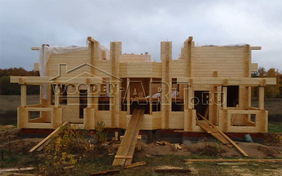 «Александров» 223 кв. м. Проекты деревянных домов