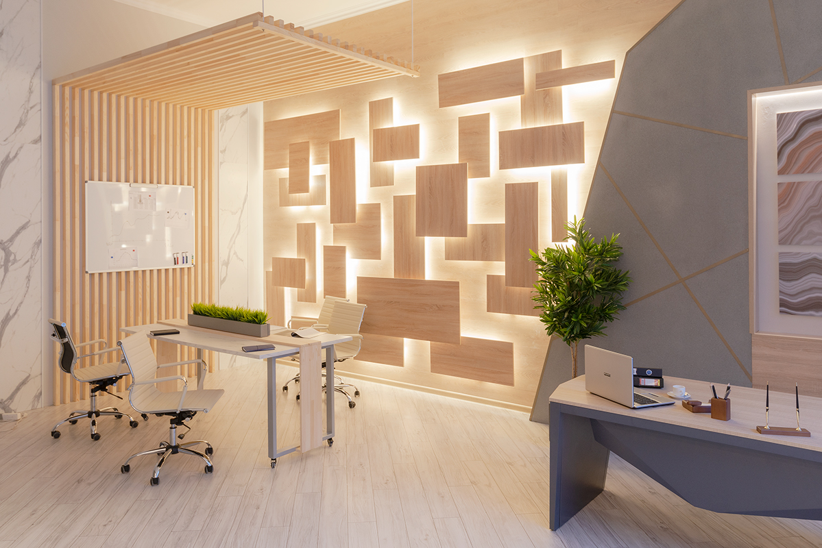 Локация для бизнес-съемки в современном стиле