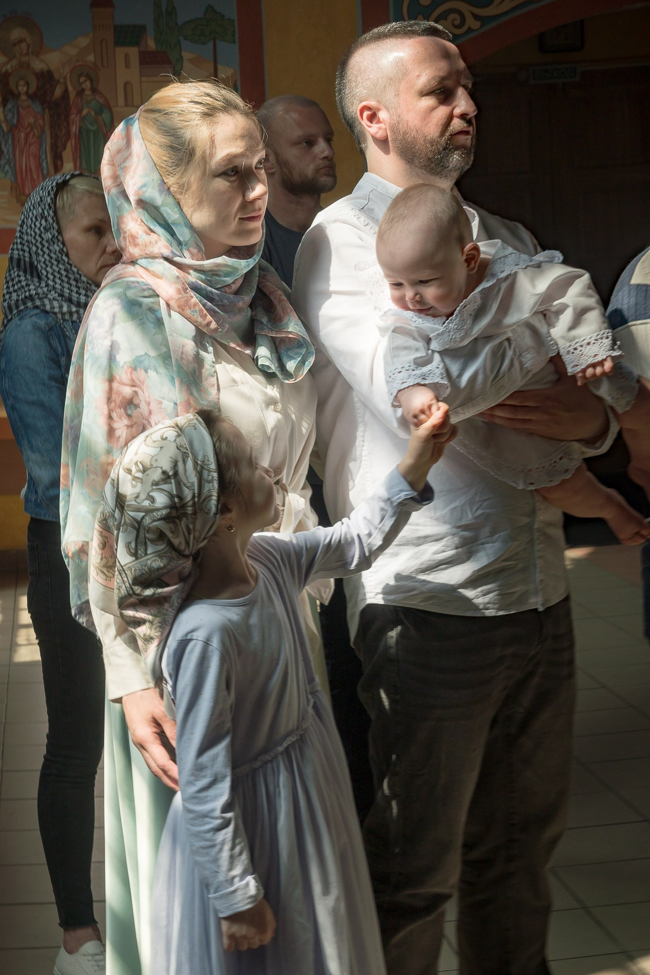 Крещение Платона в Покровском храме. Фотограф Татьяна Рутковская Калининград
