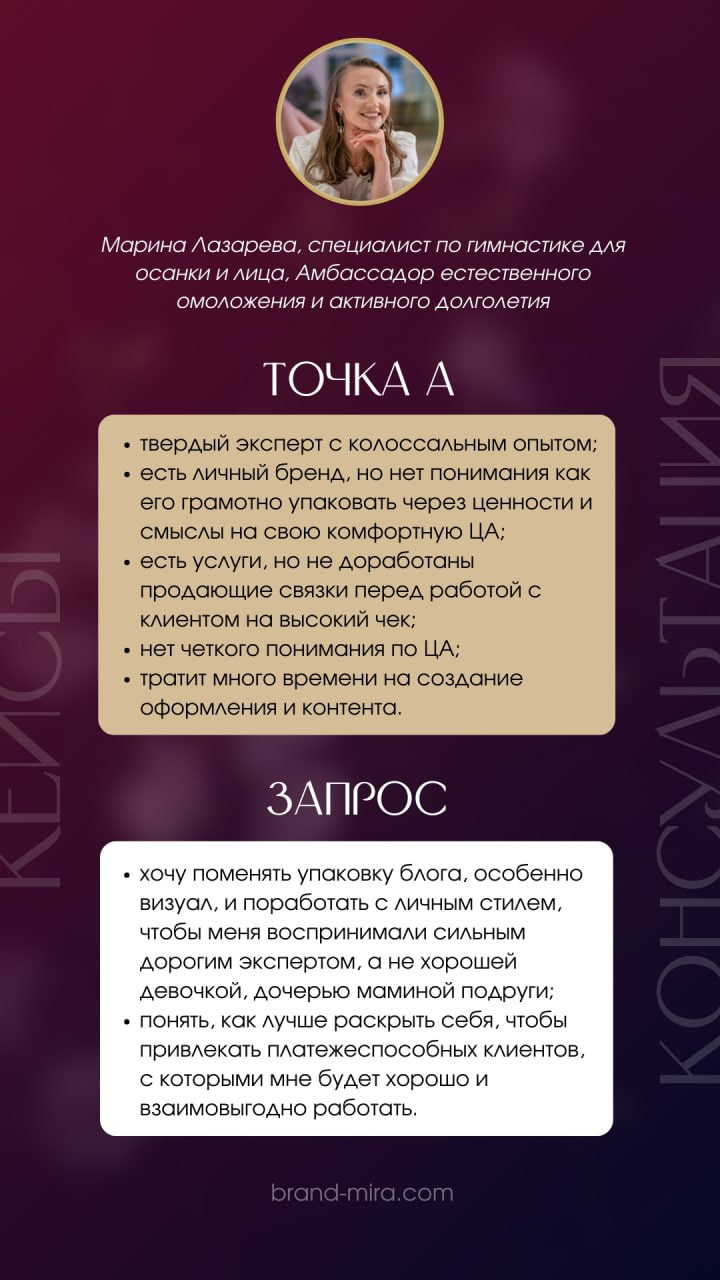 Консультация по личному бренду. Светлана Мира | БРЕНД | АРХЕТИПЫ