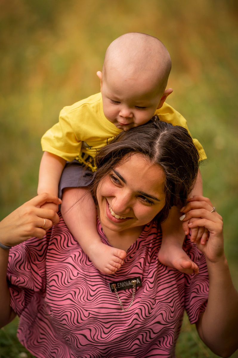 Фотосессия для годовасика, плавно перешла в индивидуальную фотоссесию для мамы. Семейный и детский фотограф в Канске и Канском р-не, Красноярск и