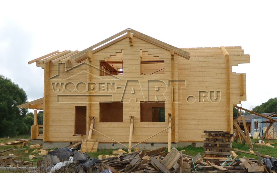 «Прохорово» 299 кв. м. Проекты деревянных домов