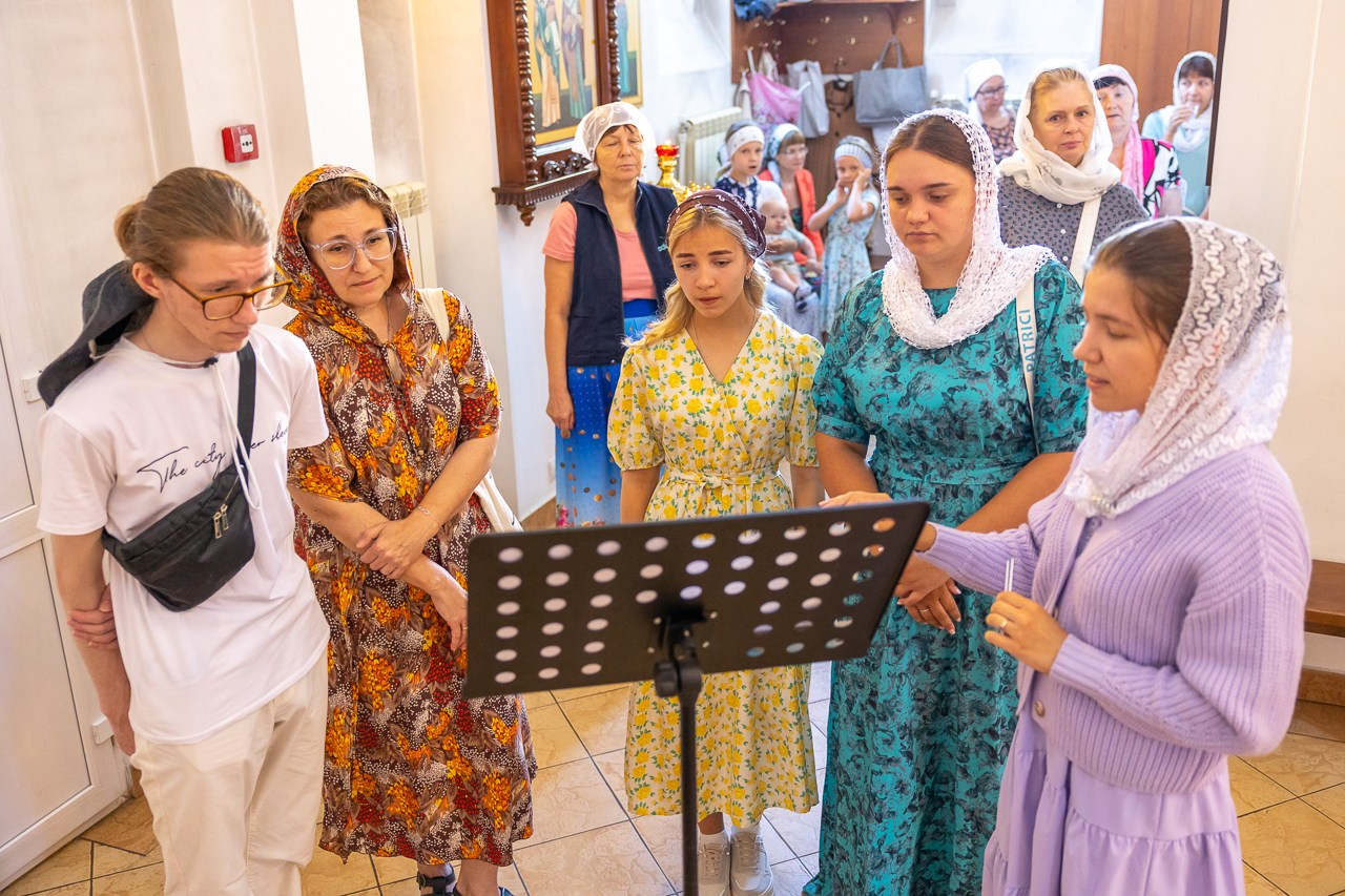 Малый престольный праздник храма. Саратовское Северо-Западное благочиние