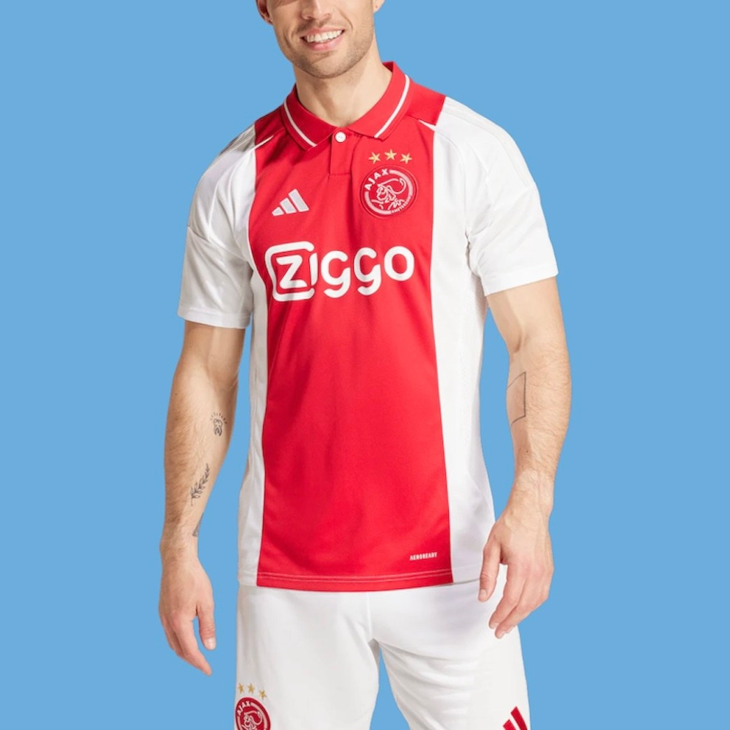 Домашняя футболка Ajax 2024-2025. Футбольный магазин — ssw_magazin