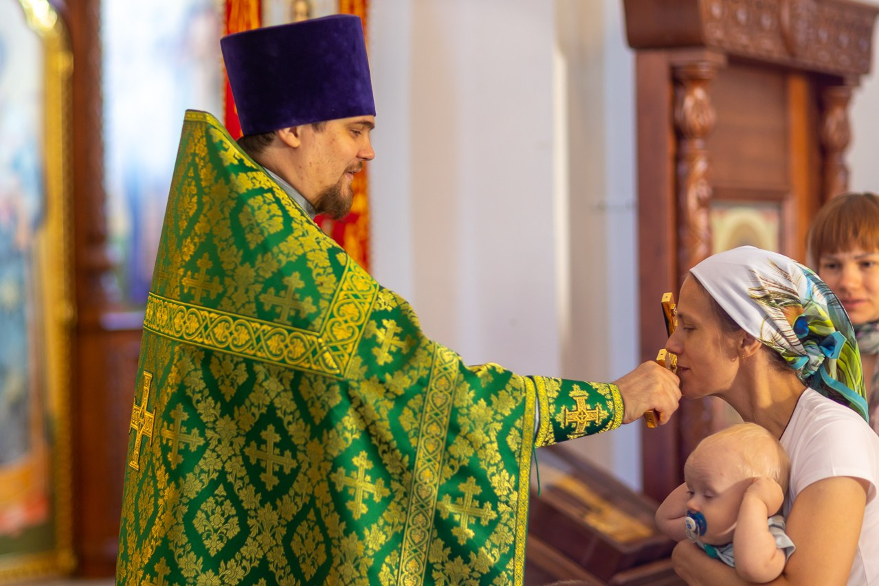 Малый престольный праздник храма. Саратовское Северо-Западное благочиние