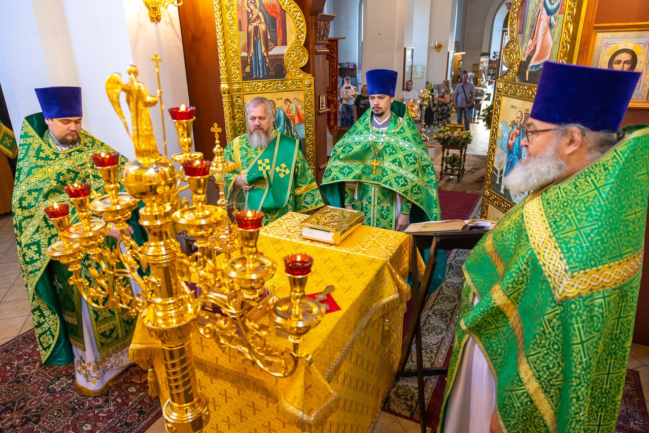 Малый престольный праздник храма. Саратовское Северо-Западное благочиние