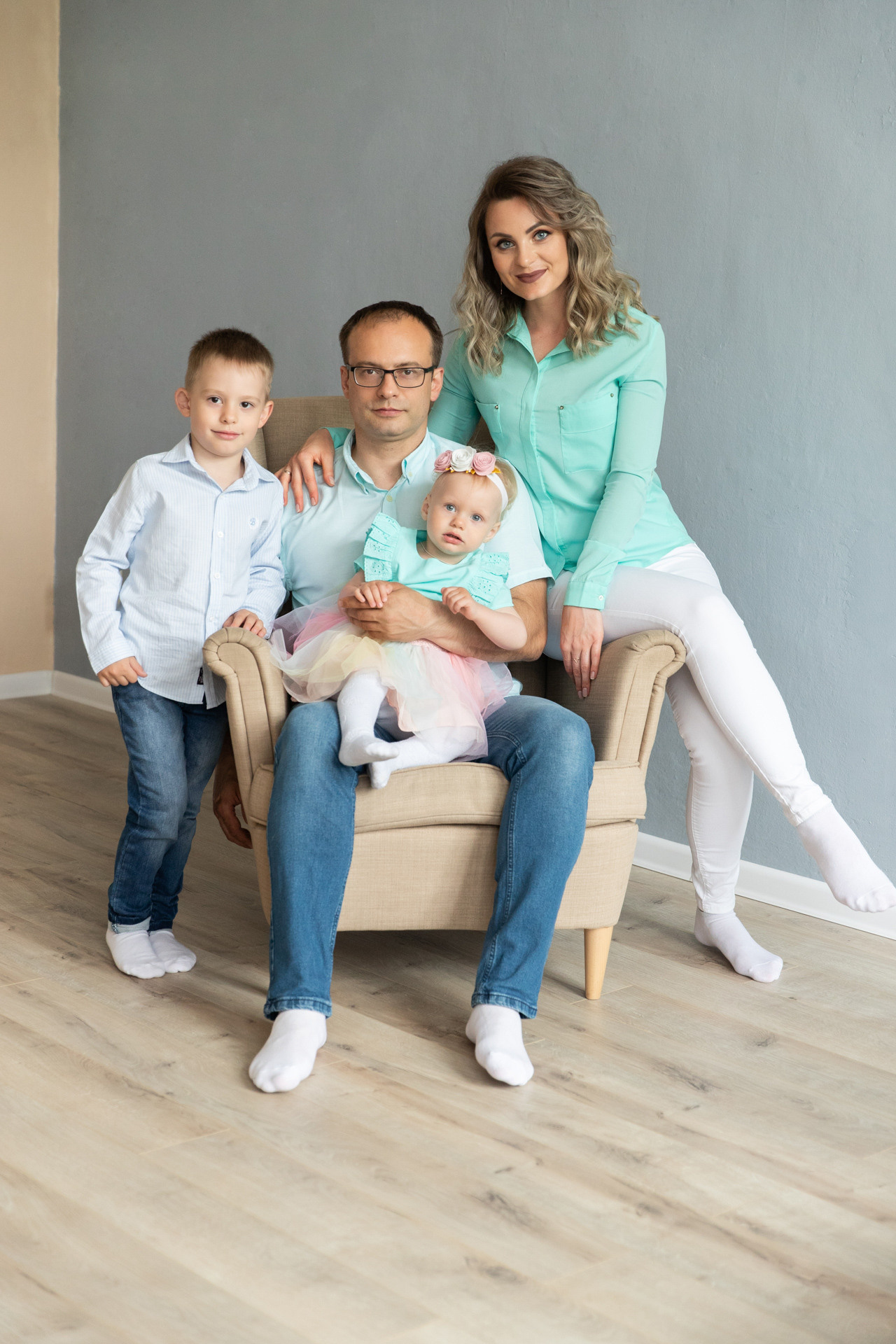 Семья Елены. Профессиональный фотограф Анастасия Кохно