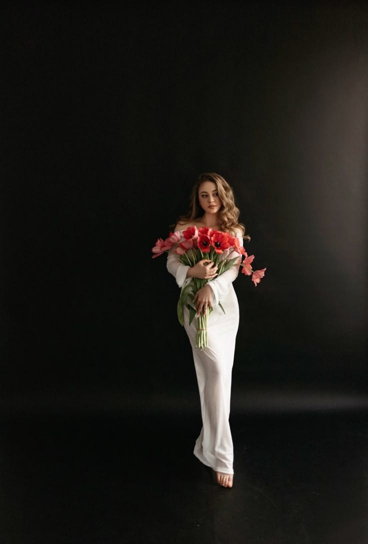 Фотосессии с живыми цветами в Железнодорожном