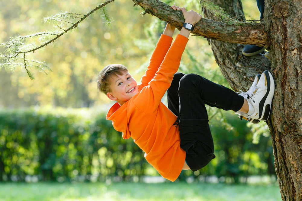 Прогулка в парке. Классный фотограф, по мнению школьников