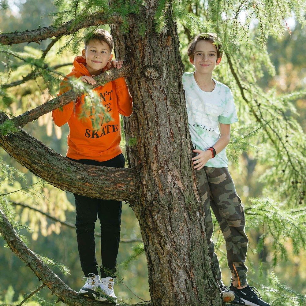 Прогулка в парке. Классный фотограф, по мнению школьников