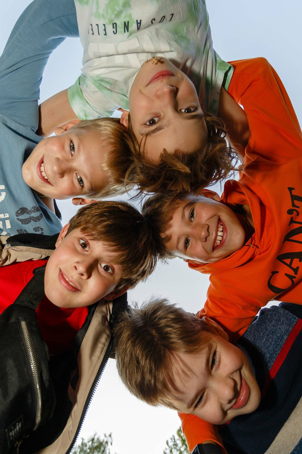 Прогулка в парке. Классный фотограф, по мнению школьников