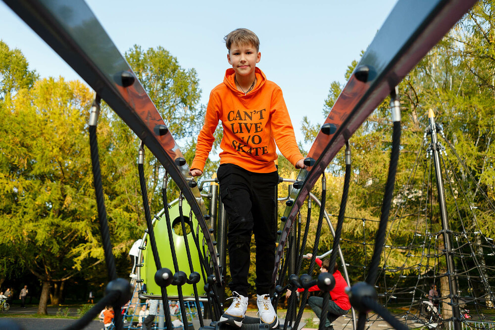 Прогулка в парке. Классный фотограф, по мнению школьников