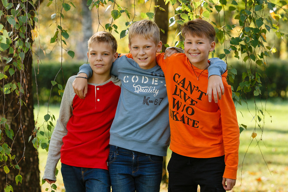 Прогулка в парке. Классный фотограф, по мнению школьников