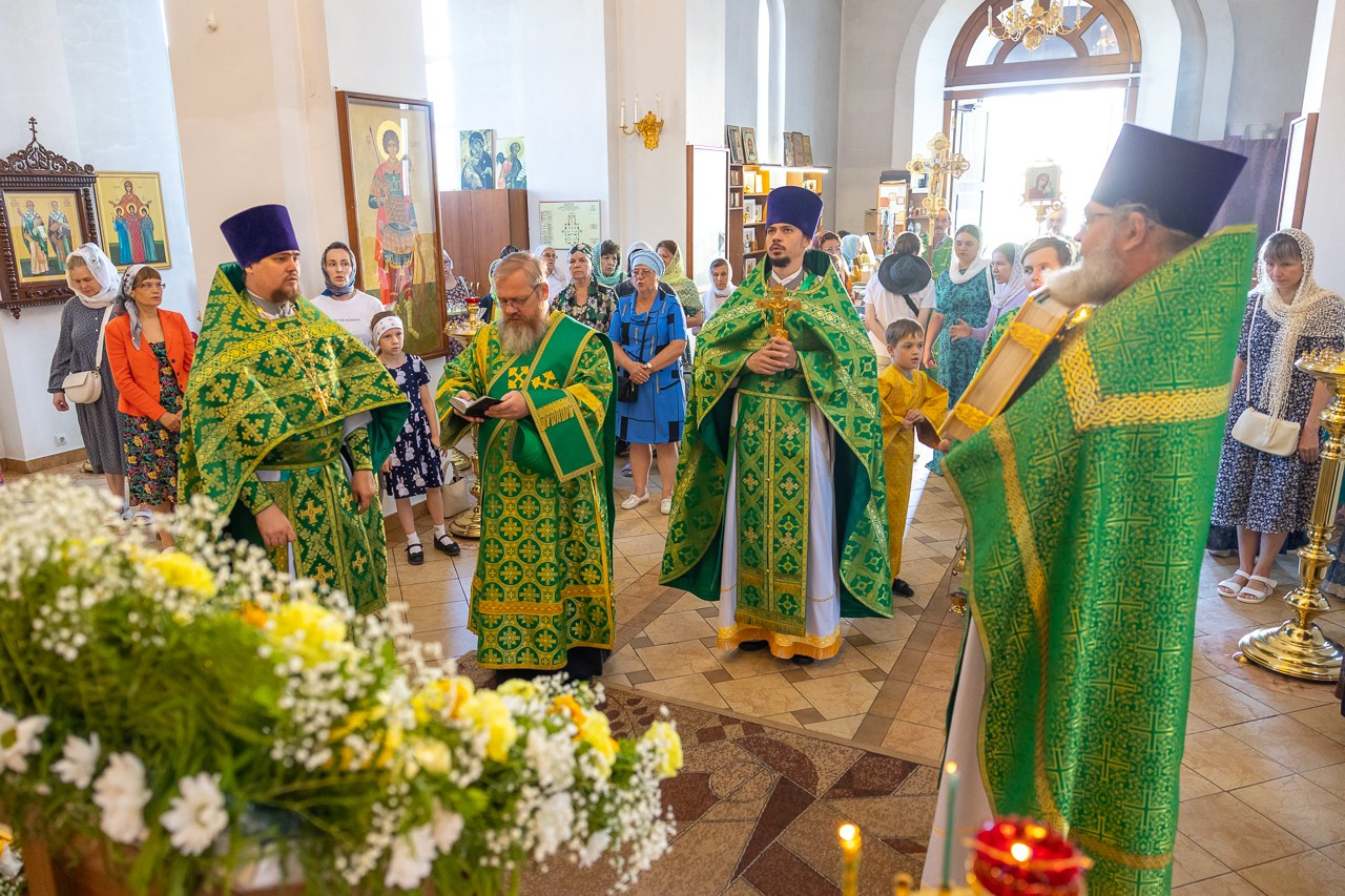 Малый престольный праздник храма. Саратовское Северо-Западное благочиние