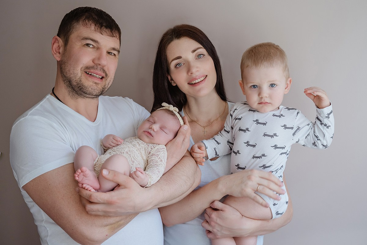 Фотосессия новорожденного в Москве