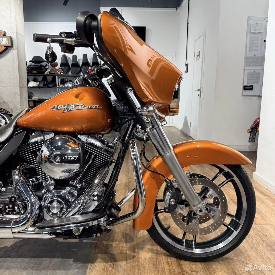 2014 HD Street Glidе 103 АВS Amber Whiskey (VIN *5НD*9737). Hello Davidson, Москва. Только хорошие мотоциклы…