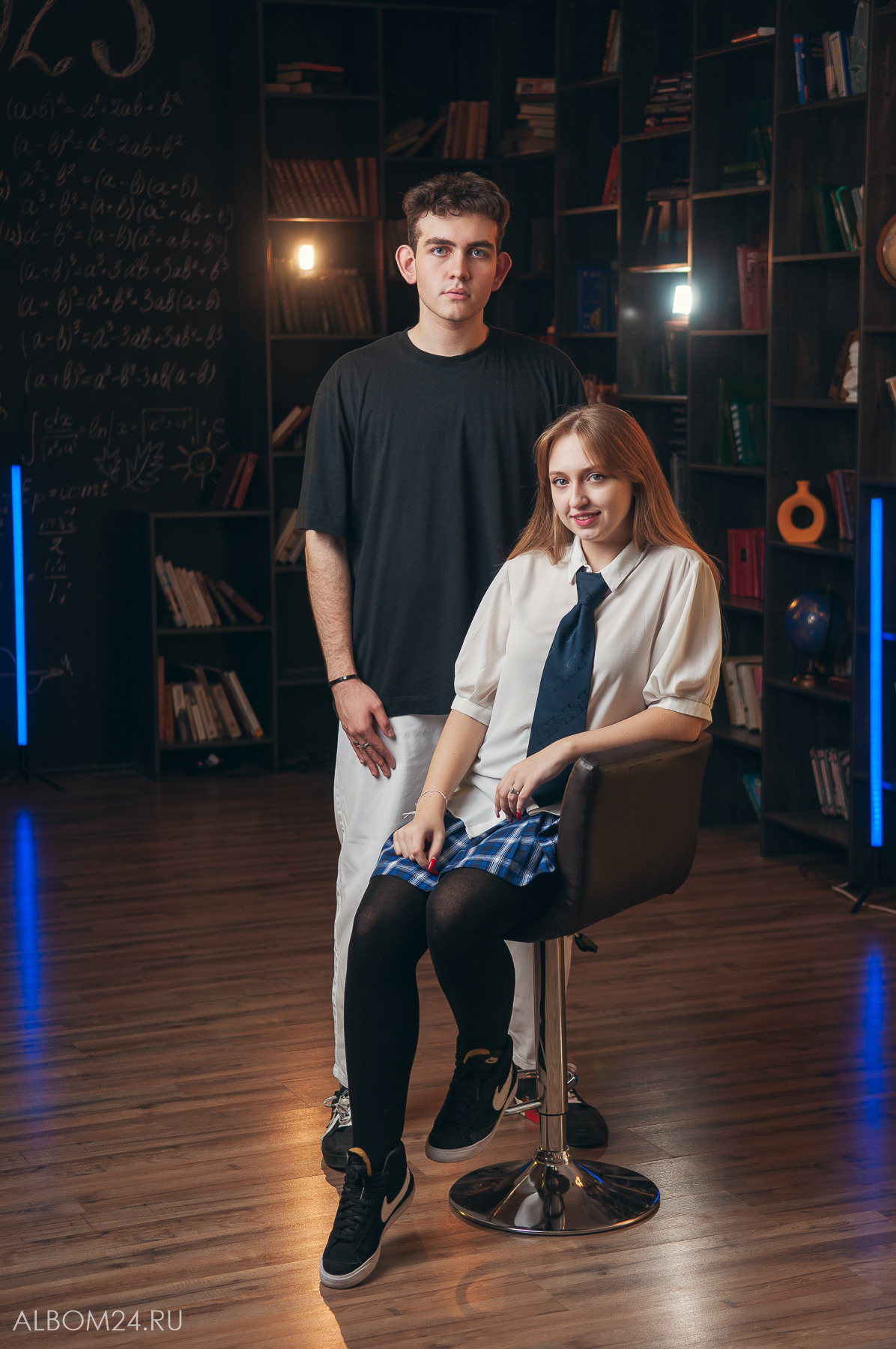 Съемка на выпускной альбом Гимназия № 2, 11"Б» класс. Выпускные альбомы и фотосъемка в Красноярске