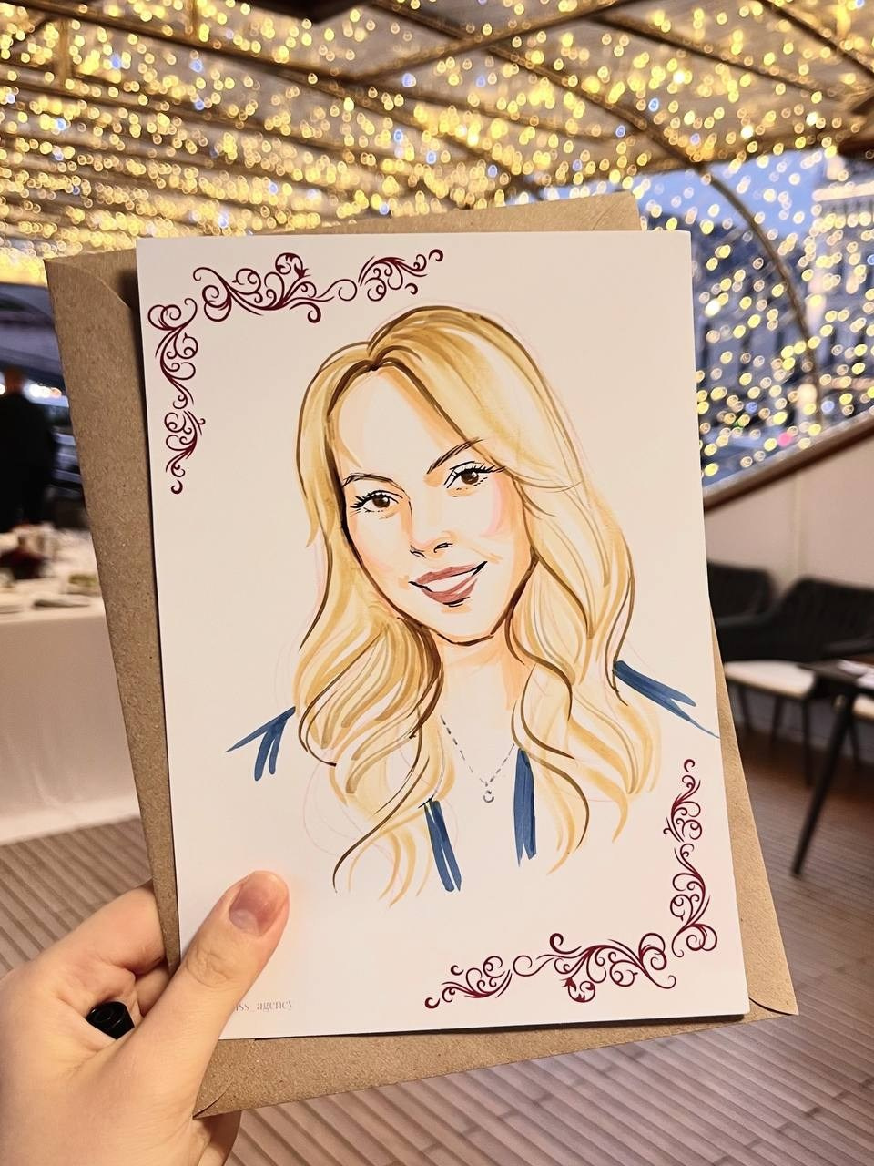 Рисунки и быстрые портретные скетчи за 15 мин вас ваших гостей. Eventiss art agency| Художники и арт-услуги на мероприятие Москва и МО