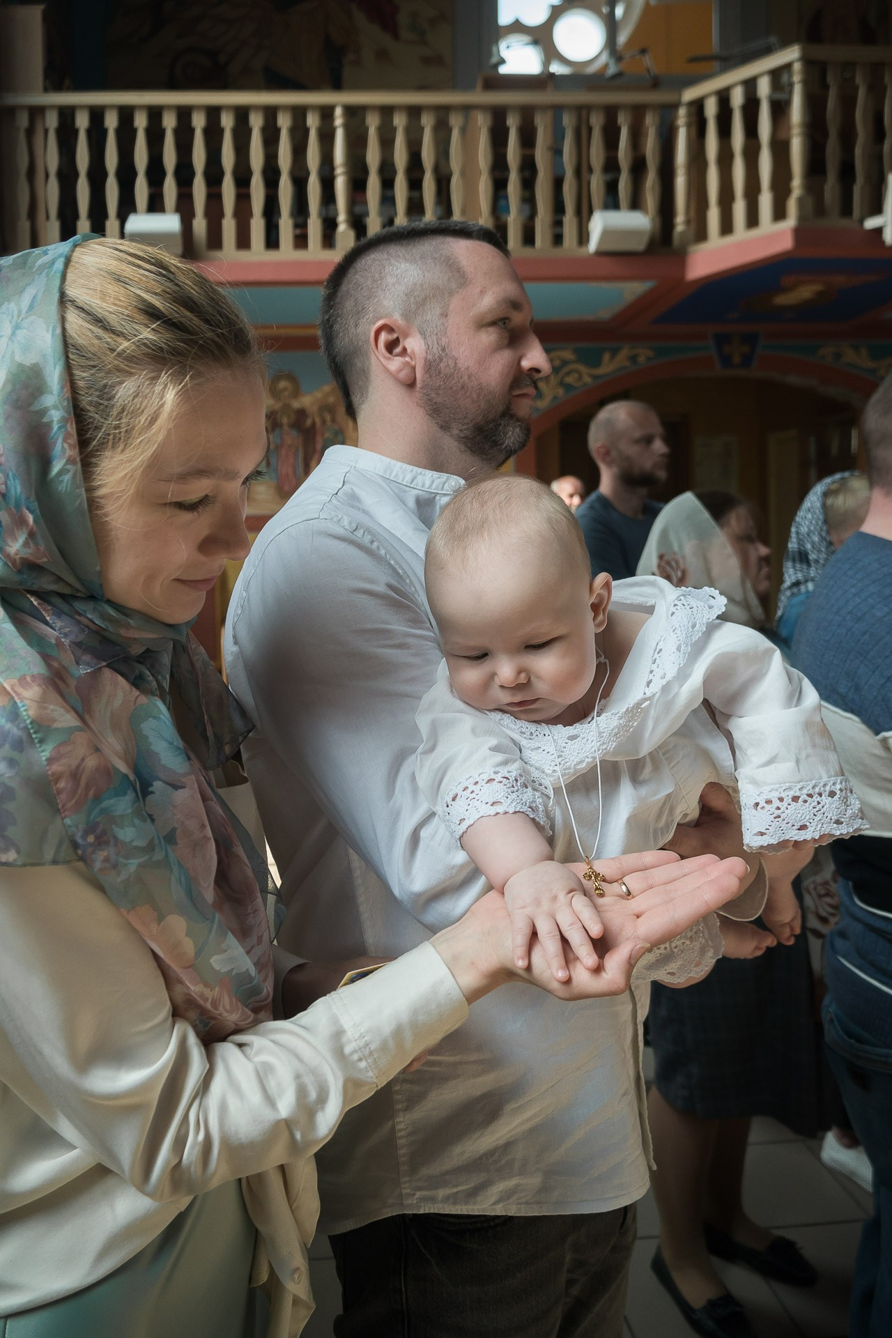 Крещение Платона в Покровском храме. Фотограф Татьяна Рутковская Калининград