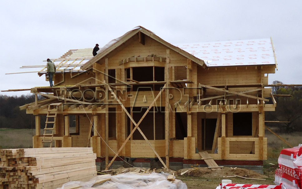 «Александров» 223 кв. м. Проекты деревянных домов