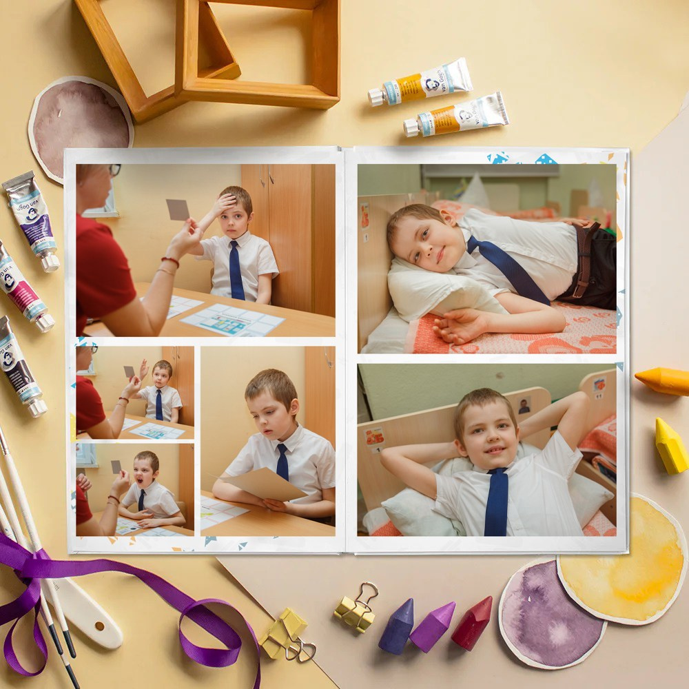 Индивидуальные альбомы. Детский, семейный и школьный фотограф Светлана Волжанина