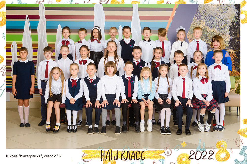 Общие фотографии в детском саду и школе. Студия выпускных альбомов Ольги Галкиной. Томск