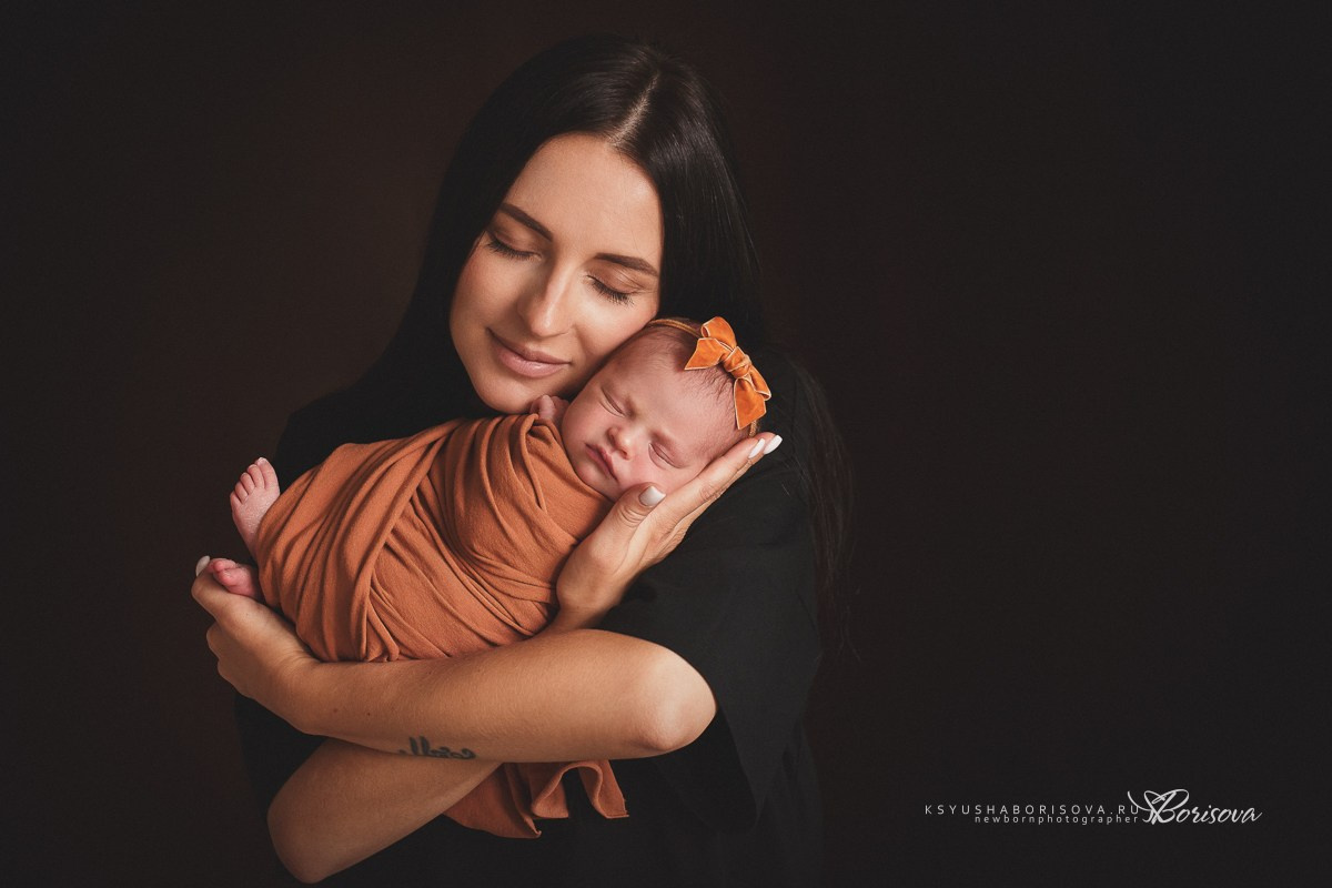 Фото с Родителями (ньюборн). Фотограф новорожденных в Магнитогорске Ксюша Борисова