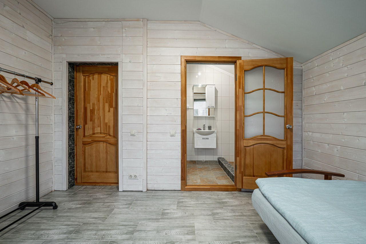 спальня в коттедже в 50 м от моря Балтики