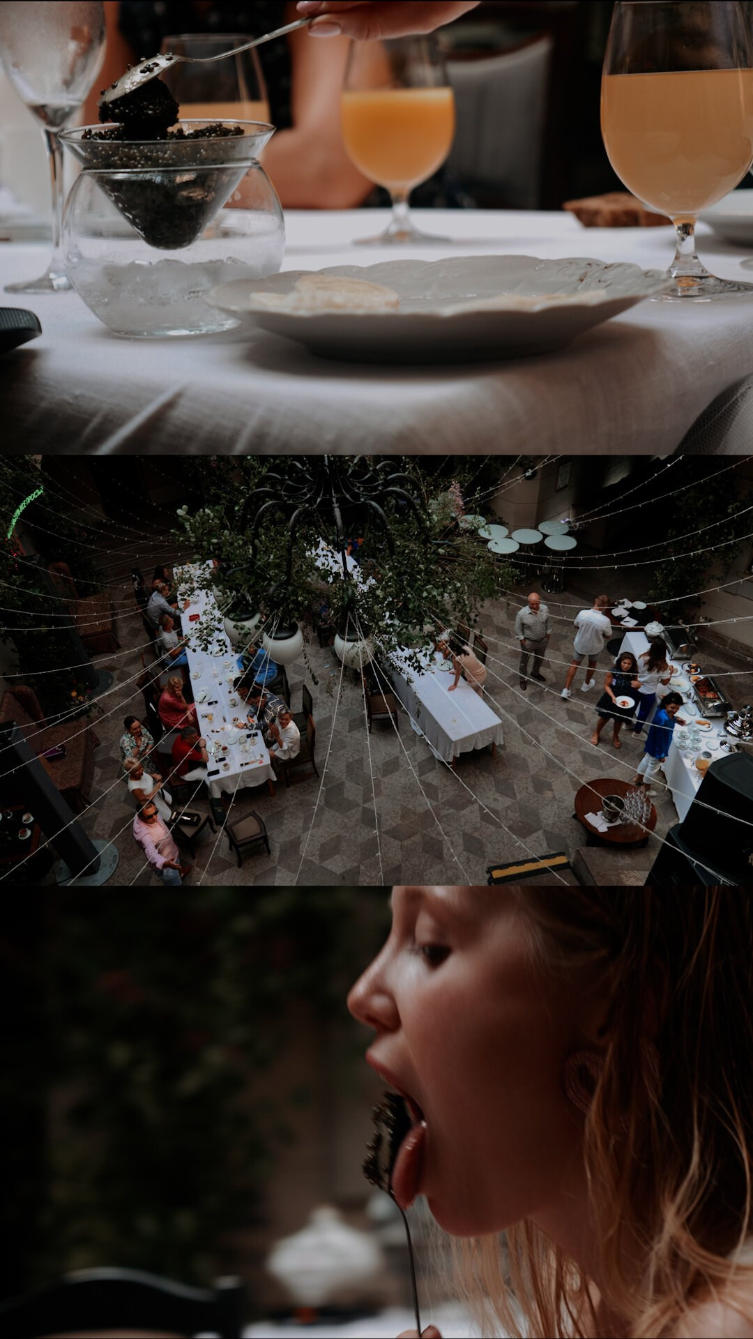 Кадры со съемок в замке БИП