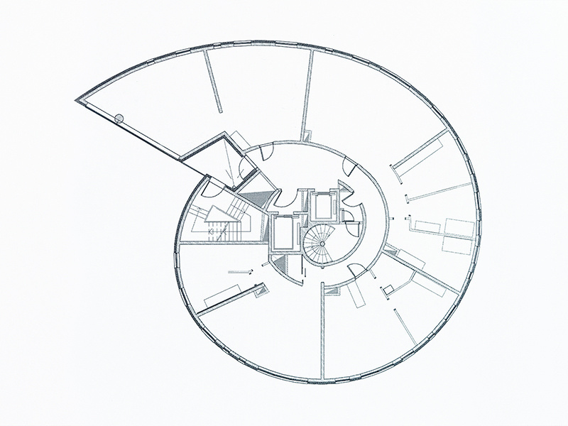 plan museum seashell contemporary art