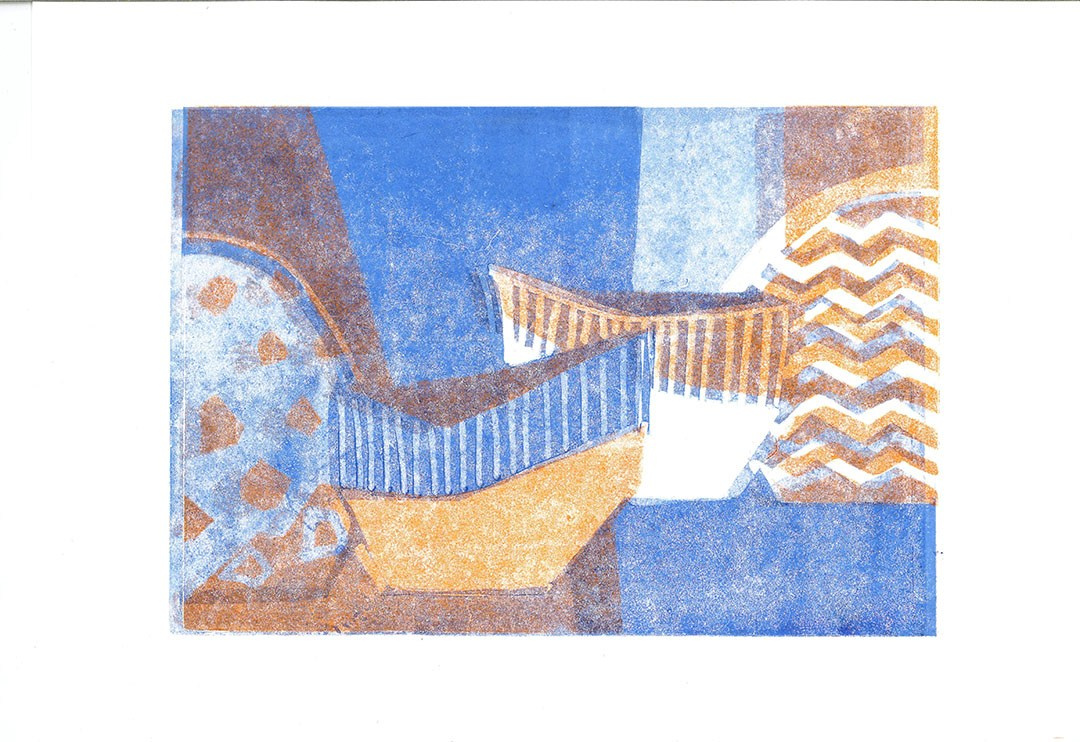 Монотипия. Художник и керамист в Москве Виктория Густарёва