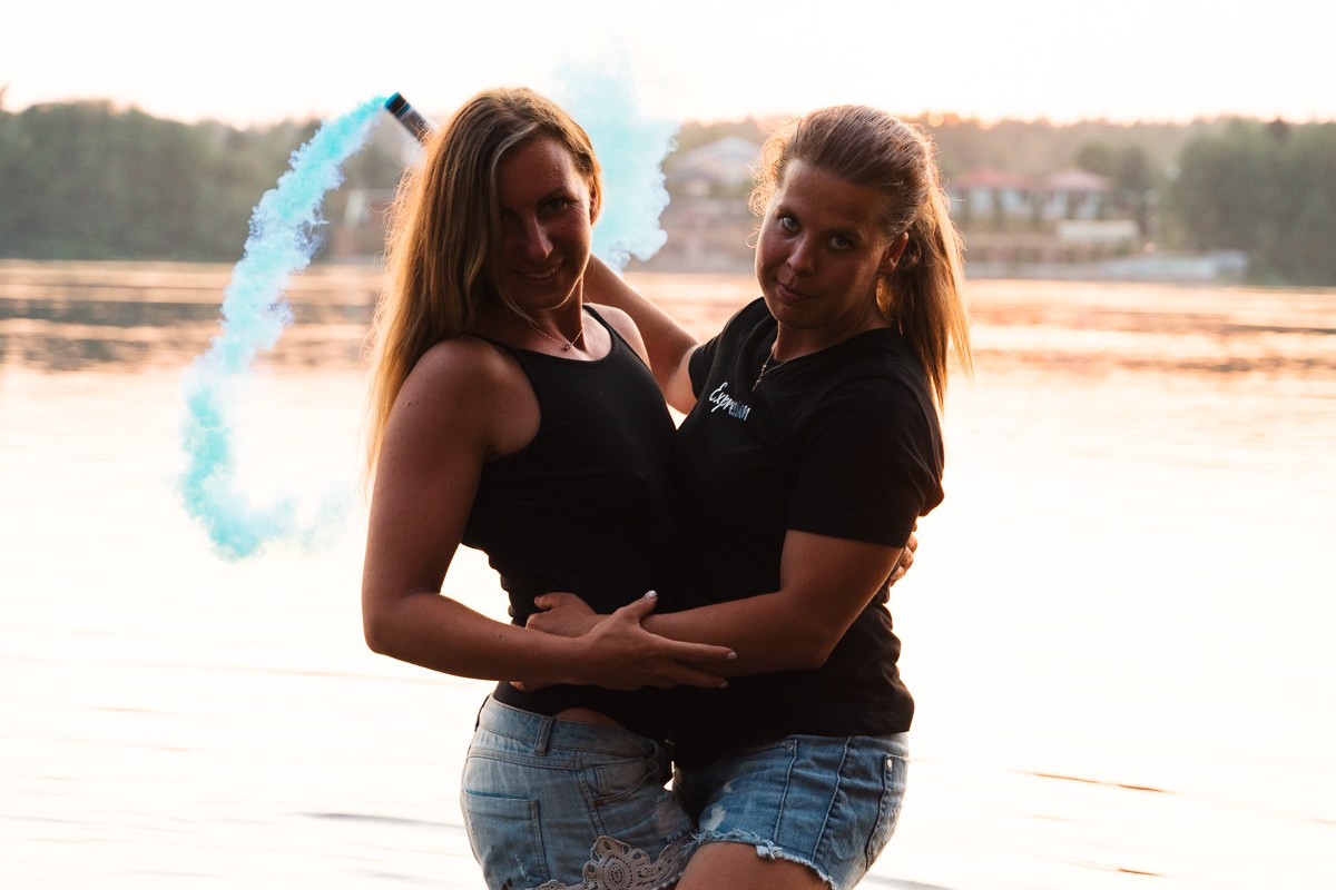 Фотопроект «Фаеры в лесу». Репортажный и семейный фотограф в Санкт-Петербурге Тарас Марченко