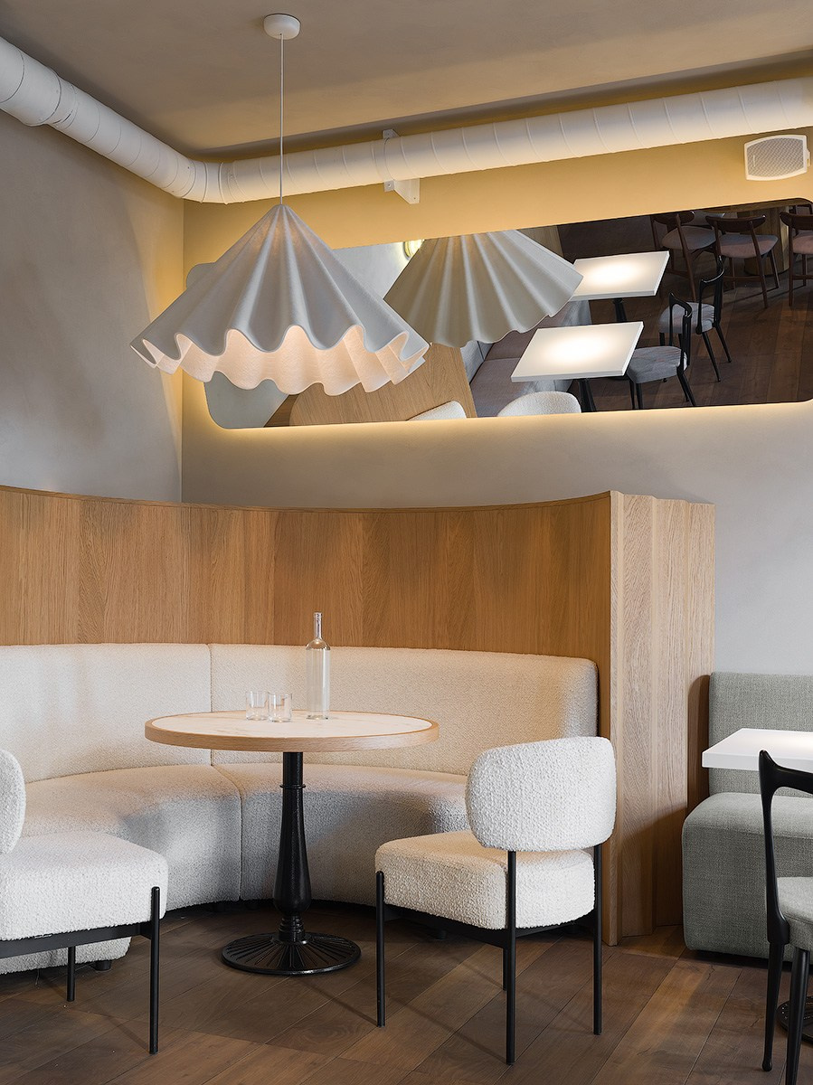 EMBER Cafe in Saratov Russia designed by QUADRUM STUDIO