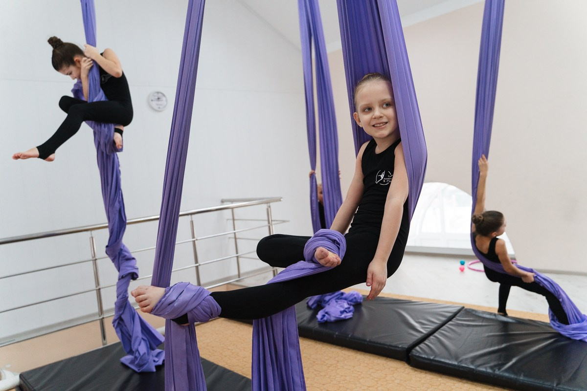 Тренировка в цирковой студии. Репортажный и семейный фотограф в Санкт-Петербурге Тарас Марченко