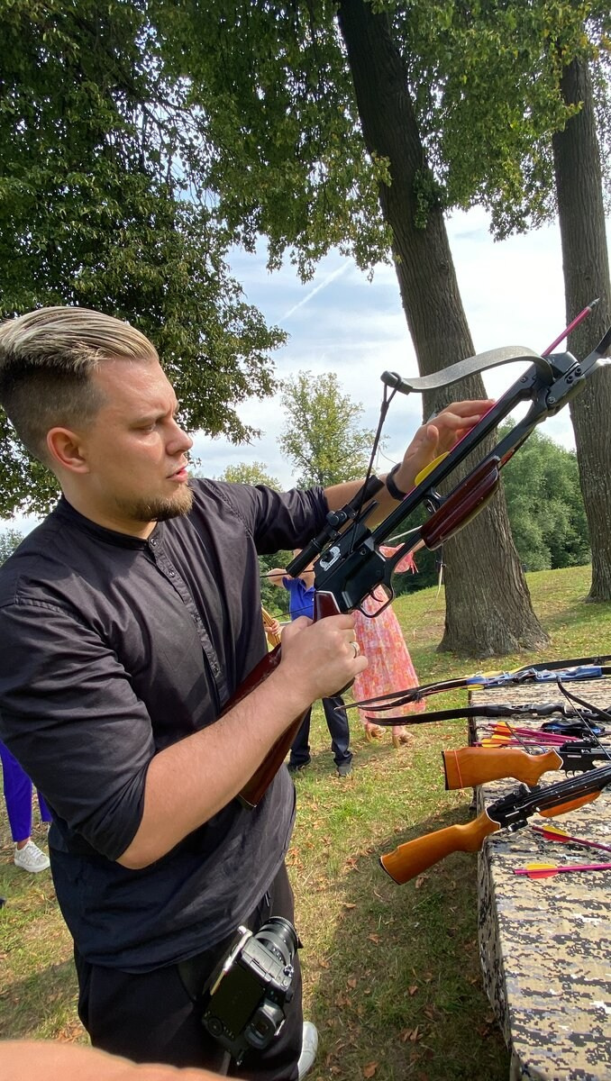 Стрельба из Арбалета в замке БИП