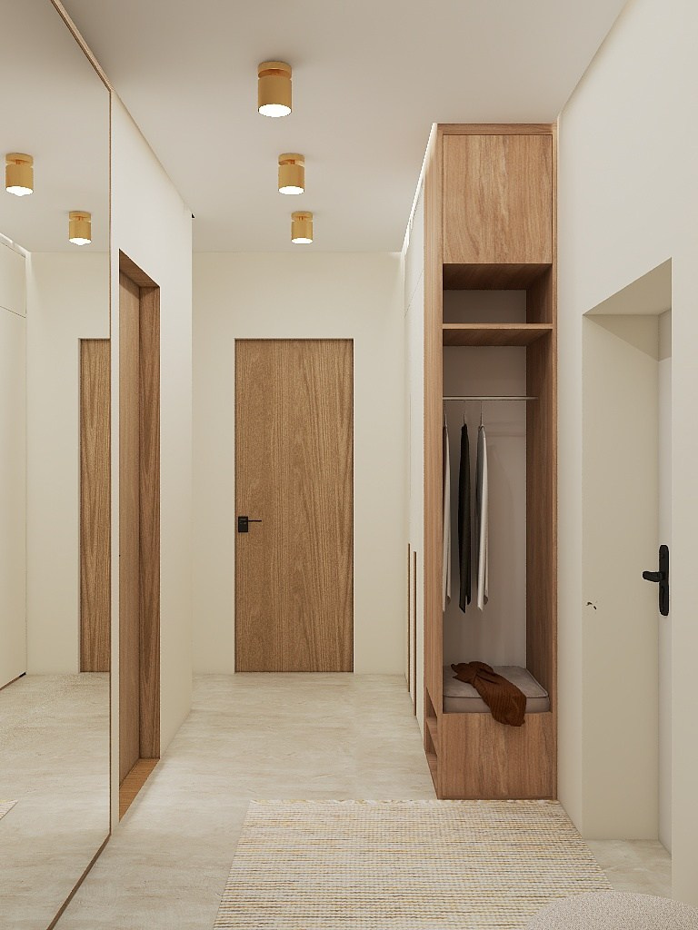 Квартира в Геленджике 94 кв.м. Дизайнер интерьера Вишнякова Ульяна