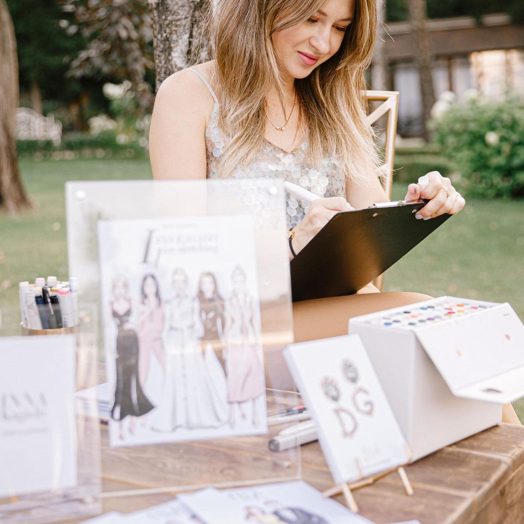 Шоу Инна иллюстратор. Подрядчики и друзья сети свадебных площадок House for wedding