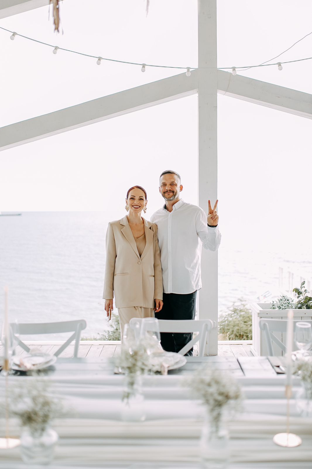 Ведущая Славина Дом у моря. Подрядчики и друзья сети свадебных площадок House for wedding