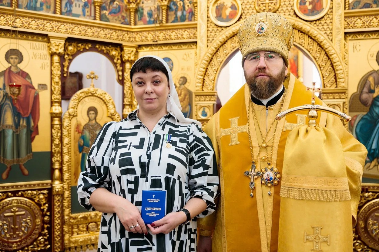 МИТРОПОЛИТ ИГНАТИЙ СОВЕРШИЛ БОЖЕСТВЕННУЮ ЛИТУРГИЮ В ХРАМЕ СВЯТОГО ВЕЛИКОМУЧЕНИКА ГЕОРГИЯ ПОБЕДОНОСЦА. Саратовское Северо-Западное благочиние