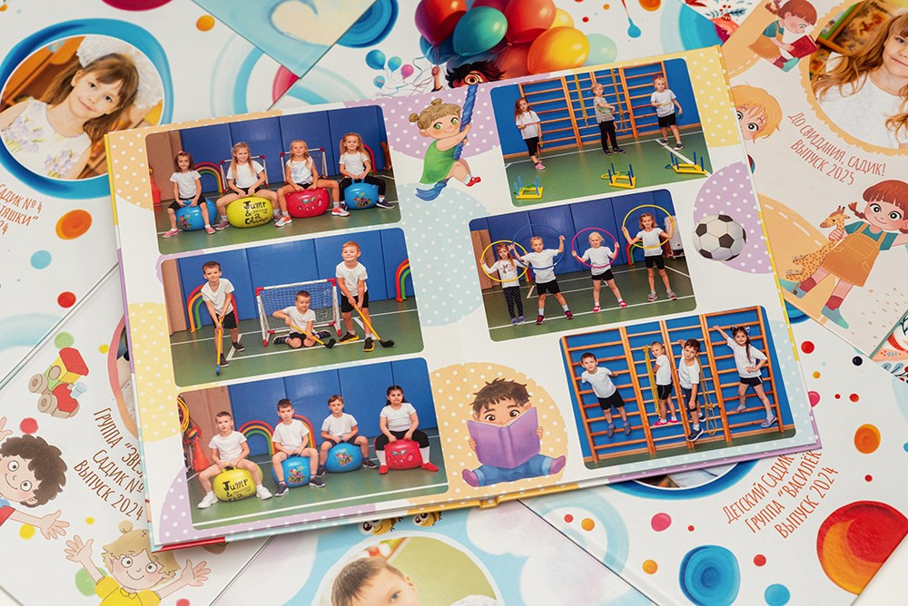 Стандарт Плюс. Садик. Выпускные альбомы СПБ. Фотограф в Садик и Школу
