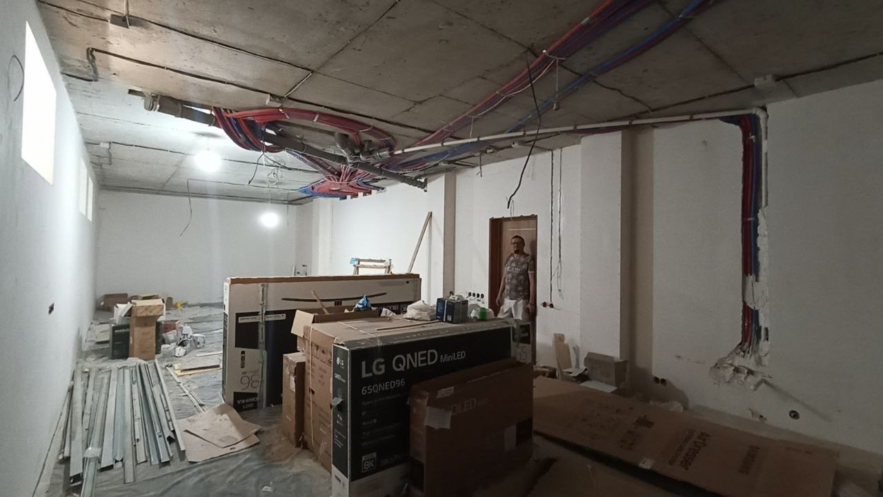 Дизайн проект домашнего кинотеатра в частном доме — Ростов-на-Дону