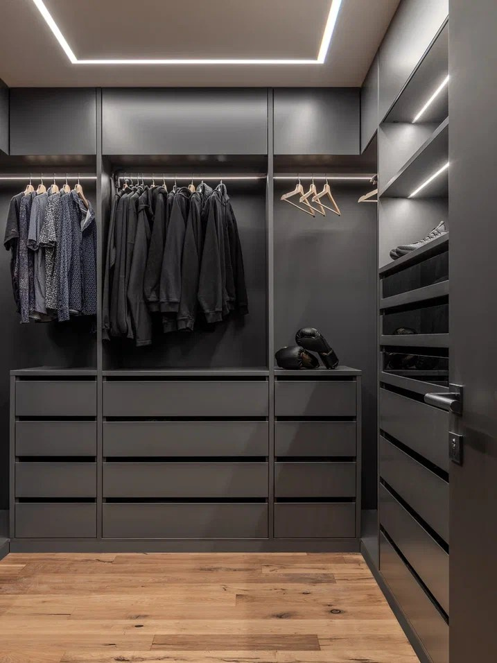 Квартира для молодого IT-специалиста площадью 250 м² на 21 этаже. Студия дизайна интерьера «Строчка» | Москва, Санкт-Петербург, Самара, Казань, Тольятти, Ульяновск и другие города России