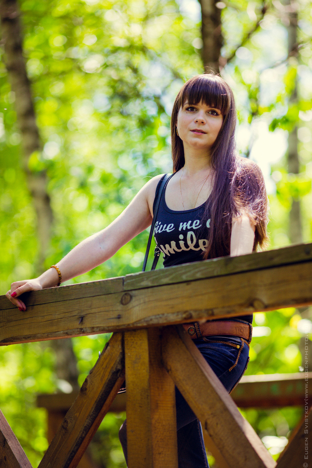 Фотосессия Анастасия в Сокольниках. Фотограф — Евгений Свистков