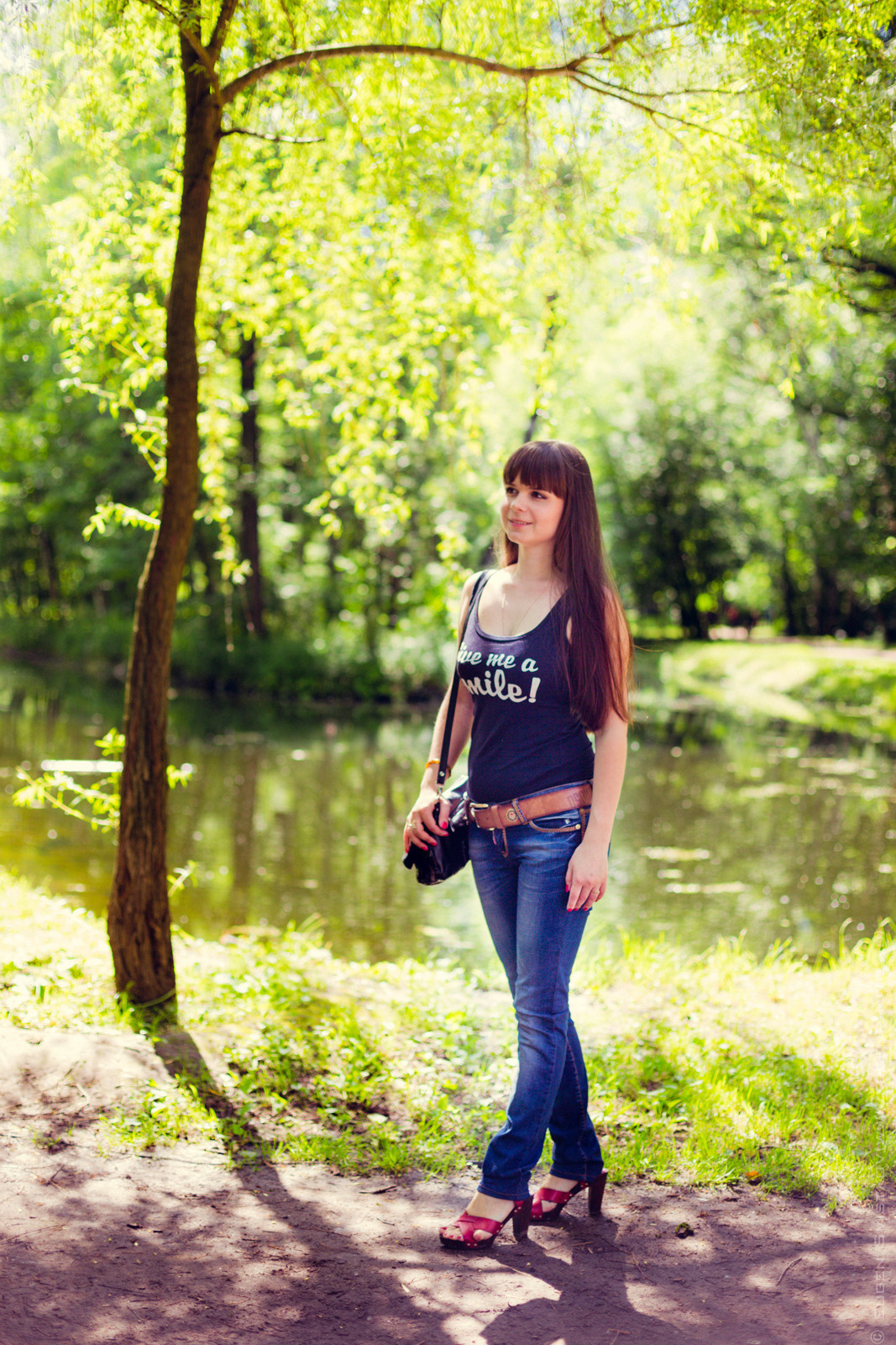 Фотосессия Анастасия в Сокольниках. Фотограф — Евгений Свистков