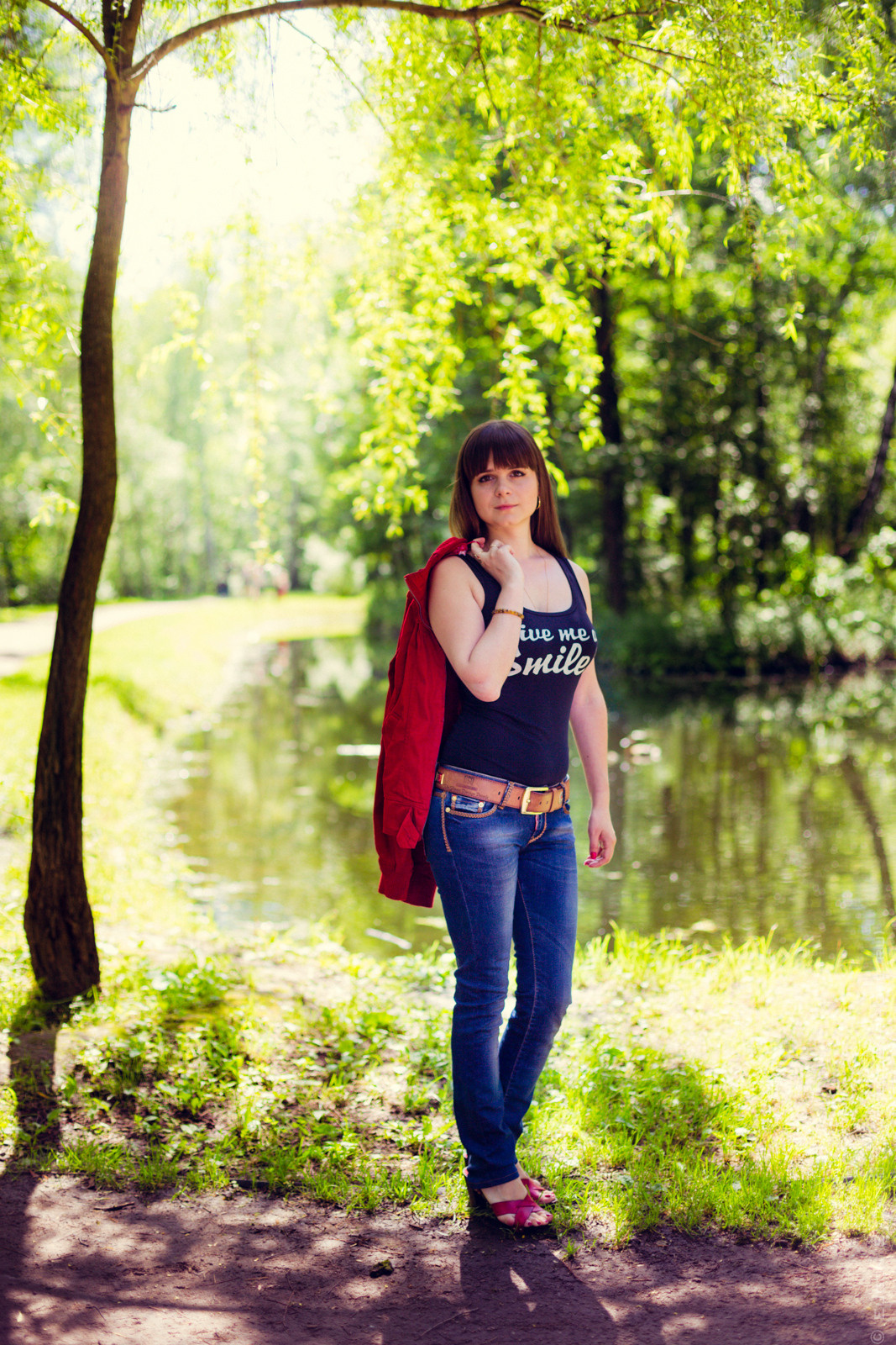 Фотосессия Анастасия в Сокольниках. Фотограф — Евгений Свистков