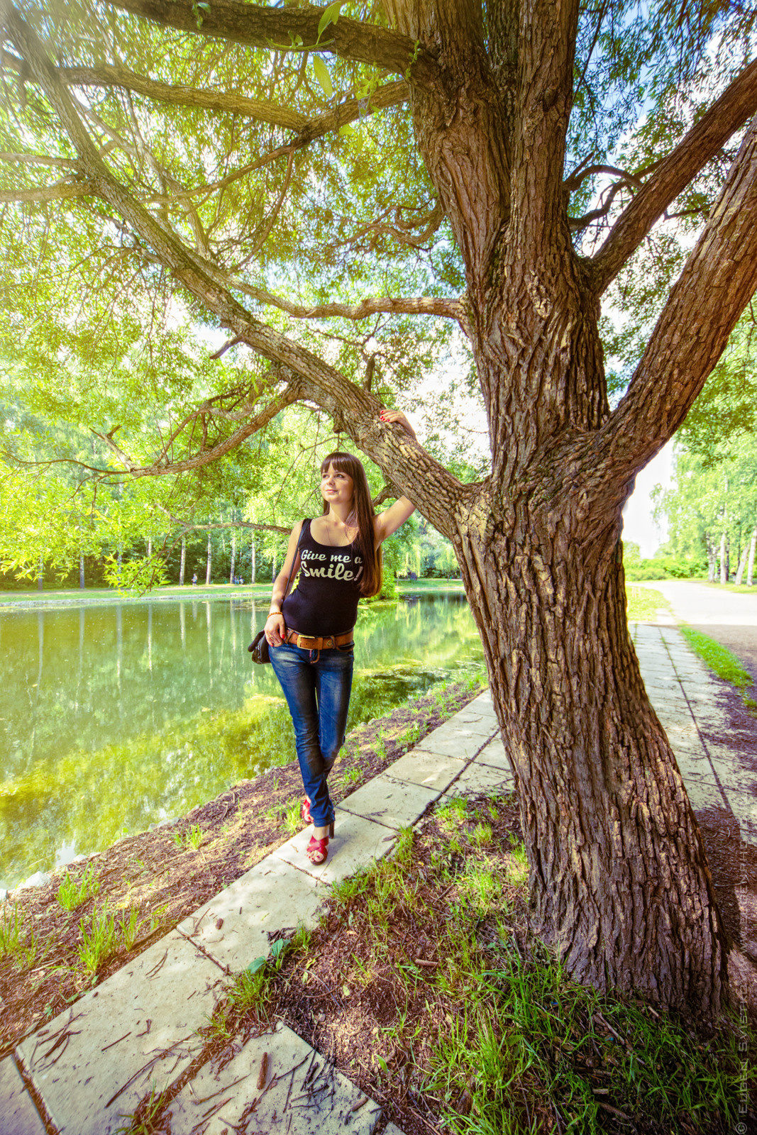 Фотосессия Анастасия в Сокольниках. Фотограф — Евгений Свистков