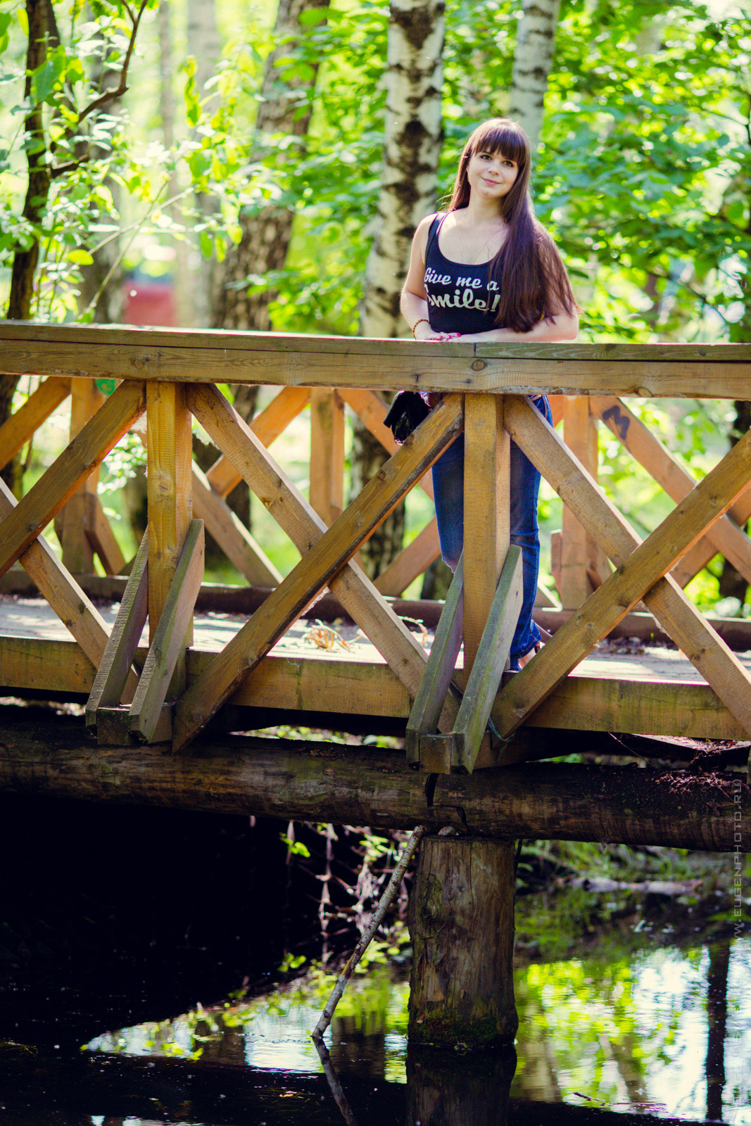 Фотосессия Анастасия в Сокольниках. Фотограф — Евгений Свистков