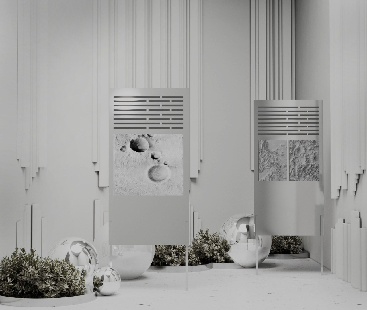 Выставочный комплекс, посвященный космонавтике. Студенческий проект, 2024 г. Главная