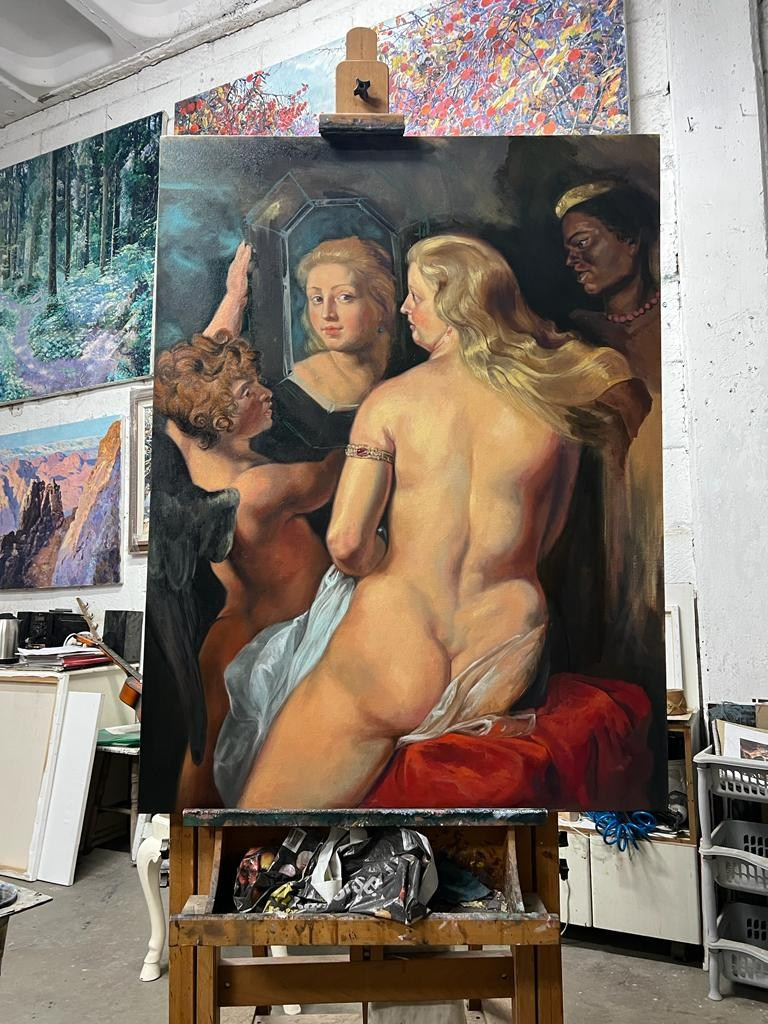 Copies of paintings. Artist Margarita Gusak