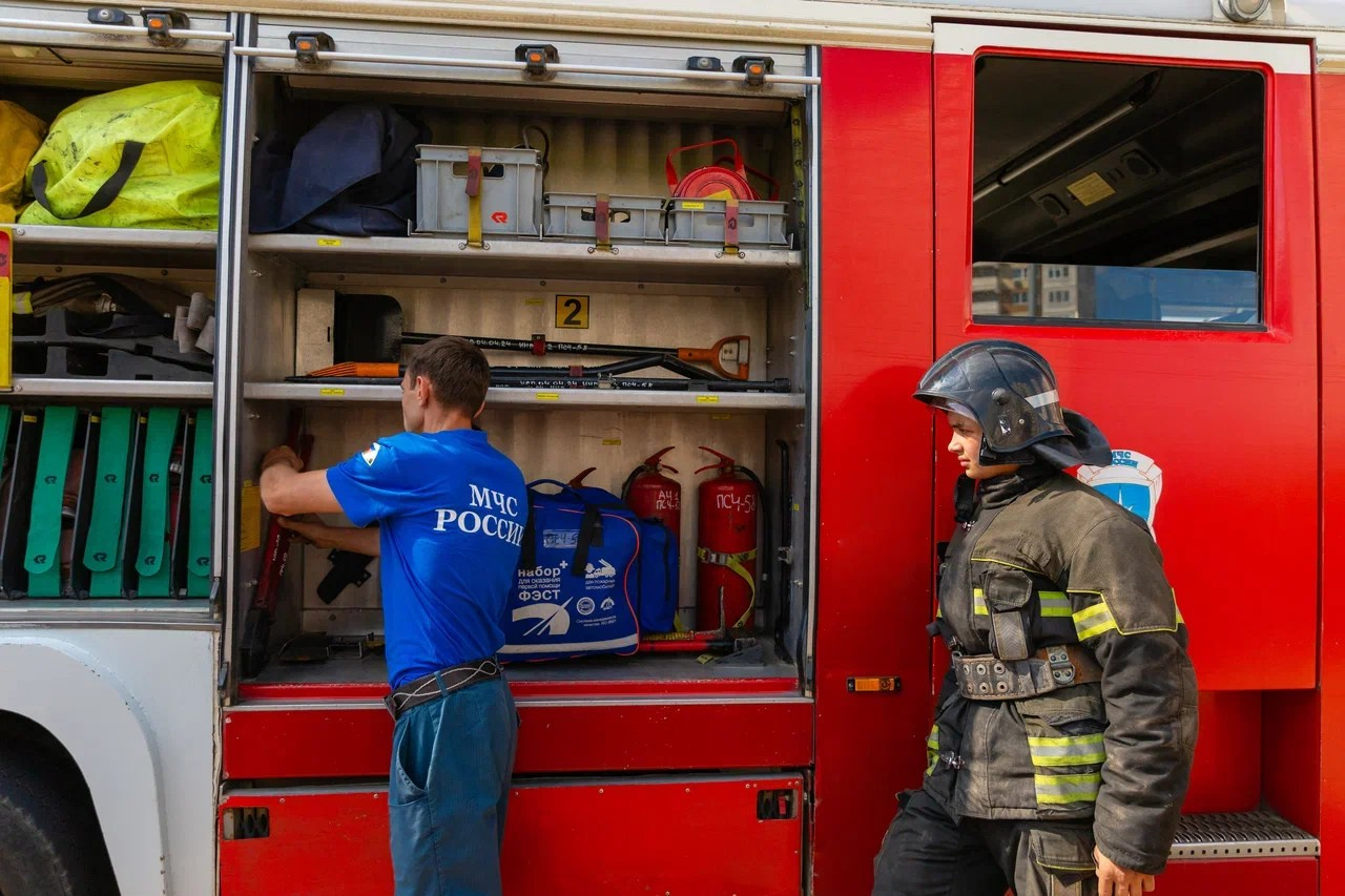 Выездная экскурсия пожарно-спасательной части № 58. Женсовет микрорайона Южный Домодедово